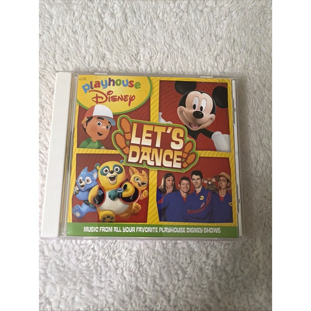 PLAYHOUSE DISNEY Let's Dance Music CD (2010) Mickey Mouse Clubhouse Oso Movers